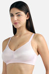 Wacoal Single Layered Non-Wired Full Coverage T-Shirt Bra - Light Pink — thumbnail 4